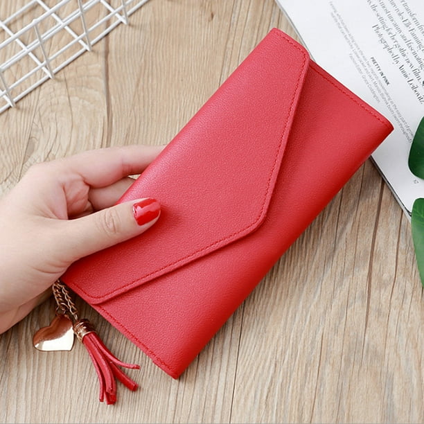 Sad Potato Women Leather Long Zipper Wallet Hand Purse Sad Potato Women Leather Long Zipper Wallet Hand Purse
